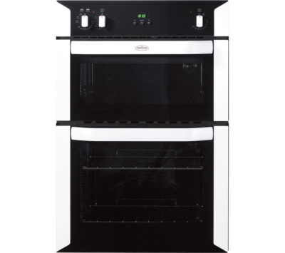 BELLING  BI90FP Electric Double Oven - White